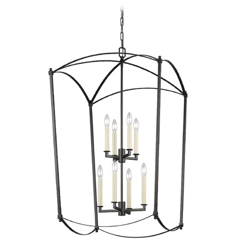 Visual Comfort Studio Collection Thayer Smith Steel Pendant by Visual Comfort Studio F3324/8SMS