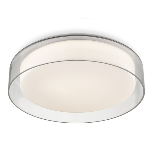 Aston Clear LED Flush Mount by Kuzco Lighting
