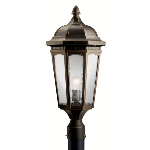 Kichler Lighting Courtyard 23.75-Inch Post Light in Rubbed Bronze by Kichler Lighting 9532RZ