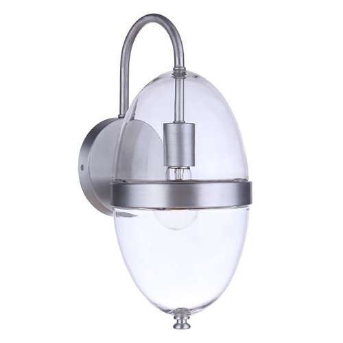 Craftmade Lighting Sivo Satin Aluminum Outdoor Wall Light by Craftmade Lighting ZA3514-SA