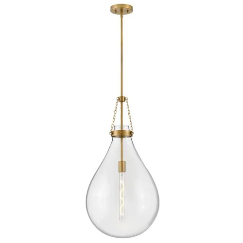 Hinkley Eloise Large Pendant in Lacquered Brass by Hinkley Lighting 46054LCB