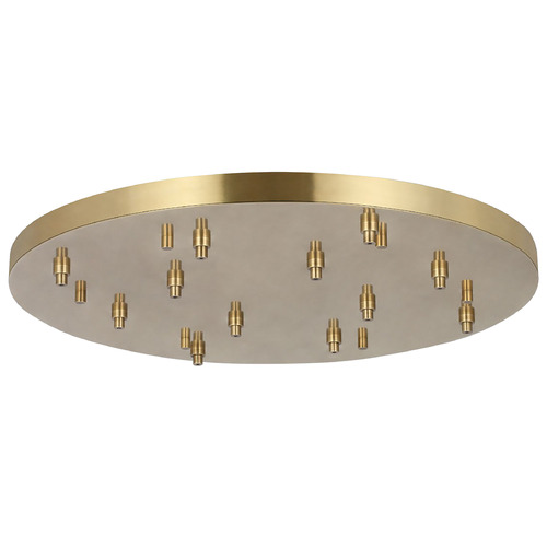 Visual Comfort Modern Collection Sean Lavin Hand Rubbed Antique Brass Ceiling Adaptor