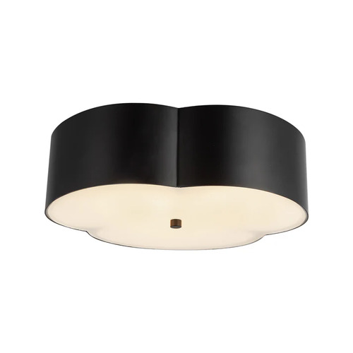 Alora Lighting Adella Matte Black Flushmount Light