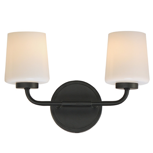 Maxim Lighting Maxim Lighting Durham Black Bathroom Light 12692WTBK