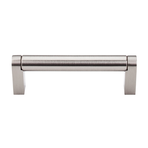 Modern Cabinet Pull in Brushed Satin Nickel Finish
