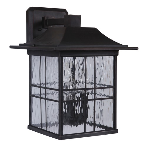 Dorset Aged Bronze Brushed Outdoor Wall Light by Craftmade Lighting