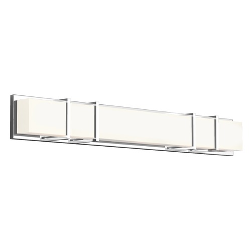 Kuzco Lighting Alberni Chrome LED Vertical Bathroom Light by Kuzco Lighting VL61638-CH