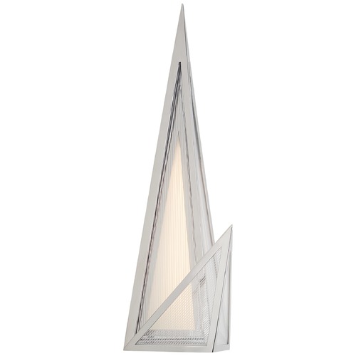 Visual Comfort Signature Collection Kelly Wearstler Ori Sconce in Polished Nickel by Visual Comfort Signature KW2652PNCLG