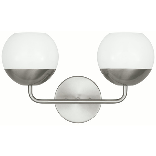 Visual Comfort Studio Collection Alvin Brushed Nickel Bathroom Light
