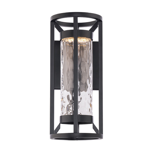 Roslyn 14-Inch LED Outdoor Wall Light in Black by WAC Lighting