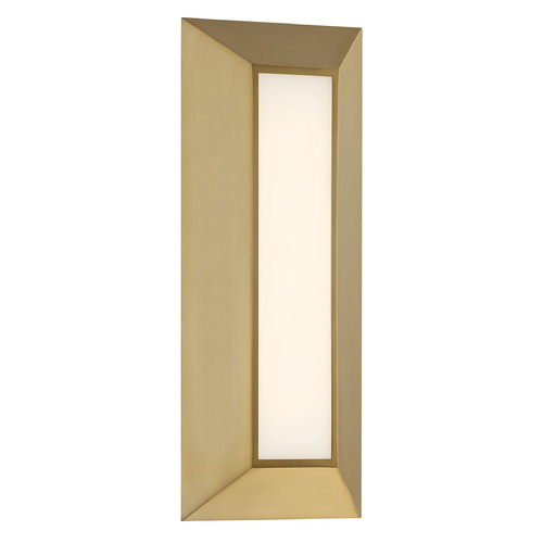 Cartaya Soft Brass LED Sconce by Minka Lavery