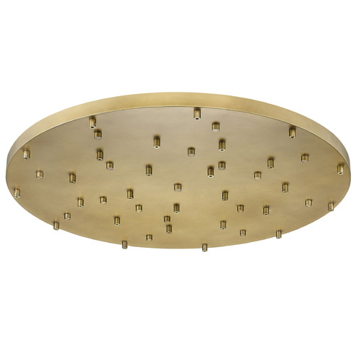 Z-Lite Multi Point Canopy Modern Gold Ceiling Adaptor