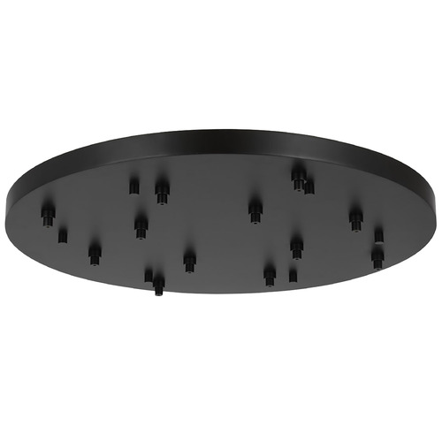 Visual Comfort Modern Collection Sean Lavin Nightshade Black Ceiling Adaptor