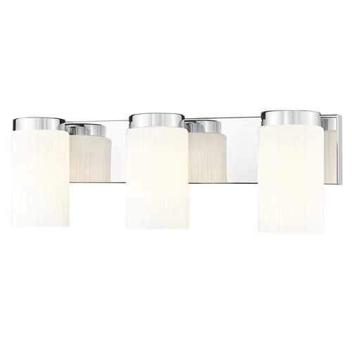 Z-Lite Burk Chrome Bathroom Light