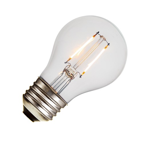 A19 LED Light Bulb with Decorative Filament 15-Watts Equivalent