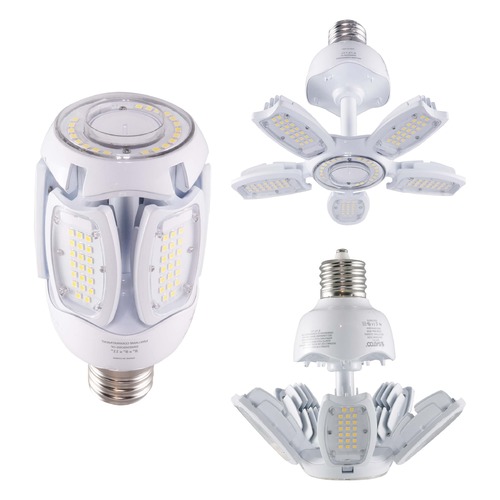 40W LED HID Replacement 5000K 5600 Lumens Mogul Extended Base 100-277V by Satco Lighting