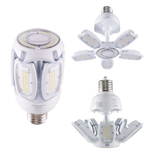 Satco Lighting 40W LED HID Replacement 5000K 5600 Lumens Mogul Extended Base 100-277V by Satco Lighting S39751