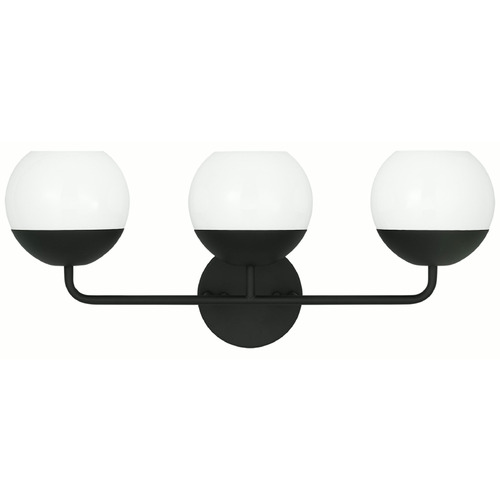 Visual Comfort Studio Collection Alvin Midnight Black Bathroom Light