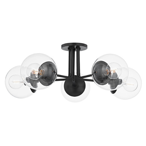 Mitzi by Hudson Valley Mitzi Kyla Old Bronze 5-Light Semi-Flush Mount H503605-OB