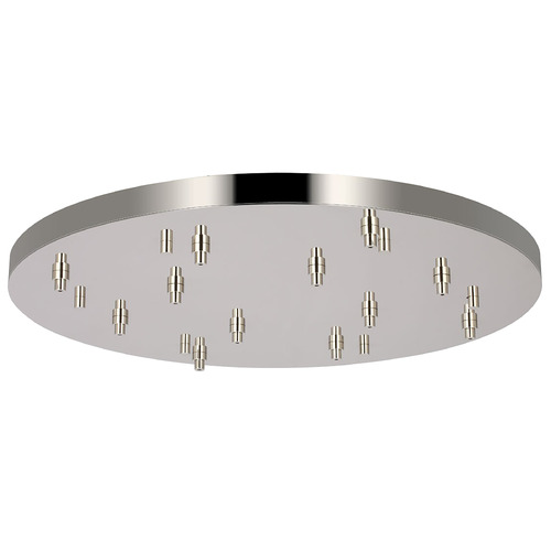 Visual Comfort Modern Collection Sean Lavin Polished Nickel Ceiling Adaptor