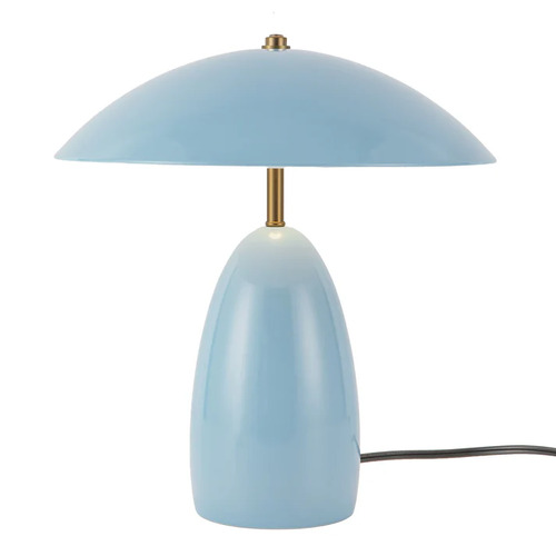 Alora Lighting Poppy Cerulean LED Table Lamp with Bowl / Dome Shade