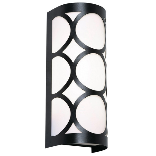 AFX Lighting Afx Lighting Lake Black LED Sconce LAKS0513LAJUDBK