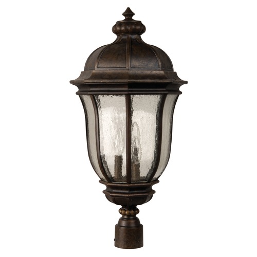 Harper Peruvian Bronze Post Light by Craftmade Lighting