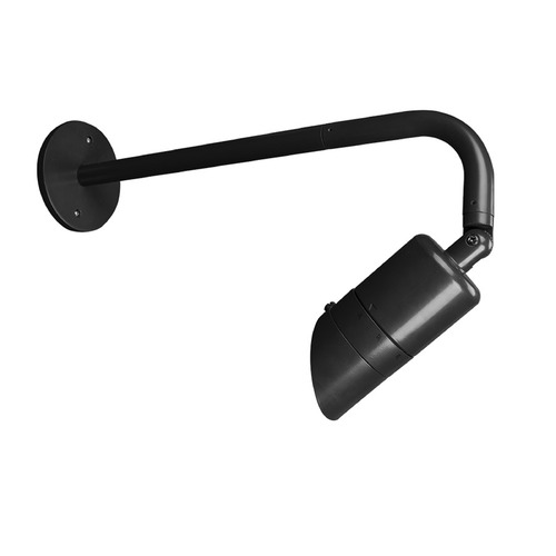Endurance Architectural Black LED Outdoor Wall Light by WAC Lighting