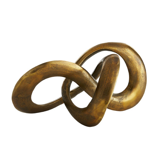 Quinn Sculpture in Antique Brass by Arteriors Home