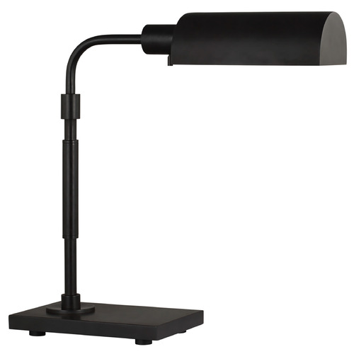 Visual Comfort Studio Collection Chapman & Myers Kenyon Aged Iron LED Task / Reading Lamp