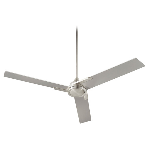Coda 56-Inch Ceiling Fan in Satin Nickel by Oxygen Lighting
