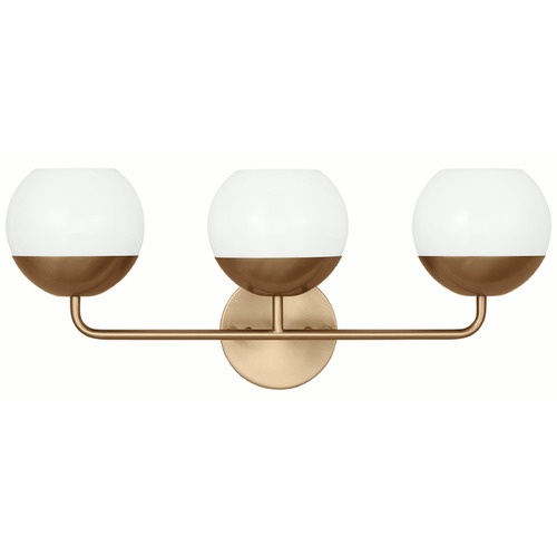 Visual Comfort Studio Collection Alvin Satin Brass Bathroom Light