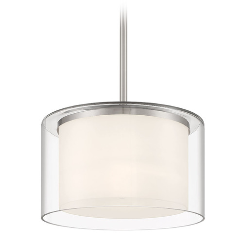 Minka Lavery Parsons Studio Brushed Nickel Mini Pendant by Minka Lavery 4102-84