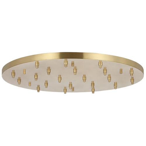 Visual Comfort Modern Collection Sean Lavin Hand Rubbed Antique Brass Ceiling Adaptor