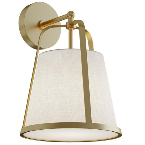 Afx Lighting Lizzette Light Antique Brass Sconce
