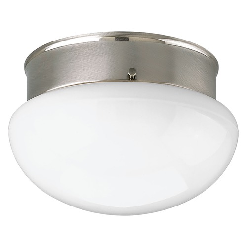 Progress Lighting Fitter Brushed Nickel LED Flush Mount by Progress Lighting P3408-0930K9