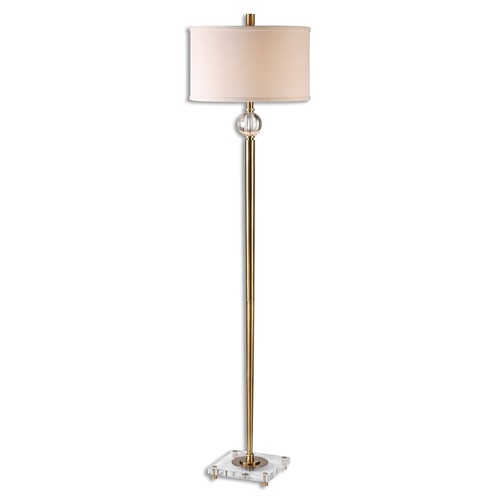 Uttermost Lighting Uttermost Mesita Brass Floor Lamp 28635-1