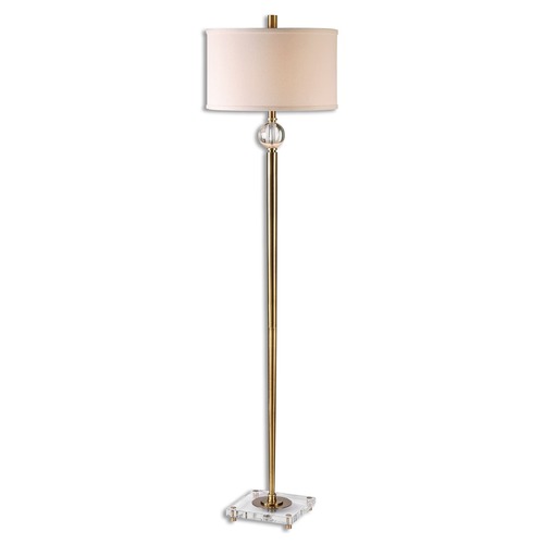 Mesita Brass Floor Lamp by Uttermost Lighting