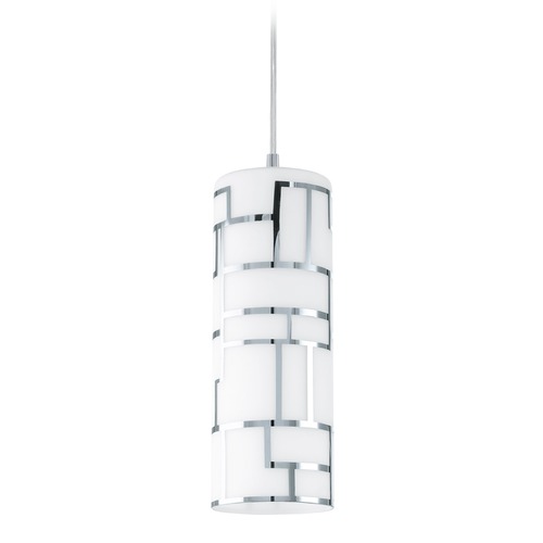 Bayman Chrome Mini Pendant by Eglo Lighting