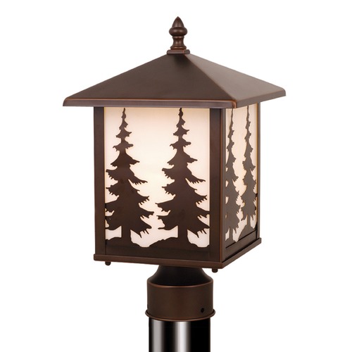 Yosemite Burnished Bronze Post Light by Vaxcel Lighting