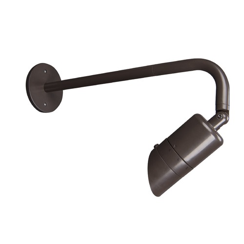 Endurance Architectural Bronze LED Outdoor Wall Light by WAC Lighting