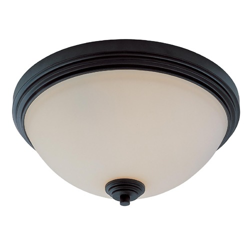 Z-Lite Chelsey Bronze Flush Mount by Z-Lite 314F3-BRZ