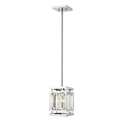 Mersesse Chrome Mini Pendant by Z-Lite
