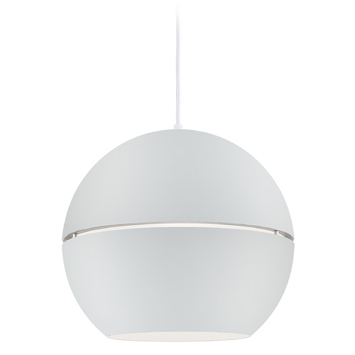 Lucas White Pendant by Kuzco Lighting