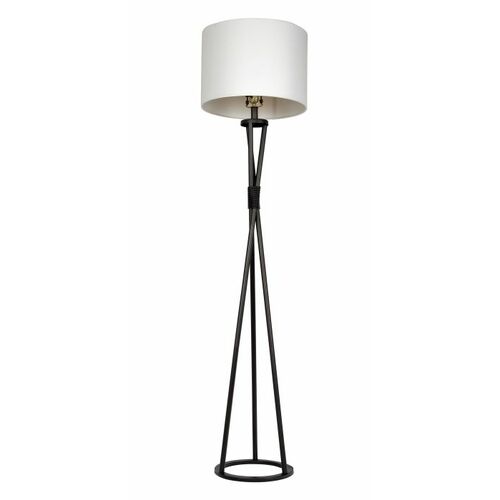 Flat Black Floor Lamp by Craftmade Lighting