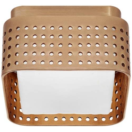 Kelly Wearstler Precision Flush Mount in Brass by Visual Comfort Signature