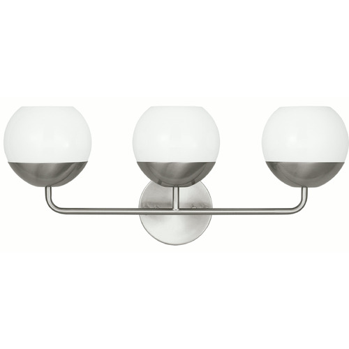 Visual Comfort Studio Collection Alvin Brushed Nickel Bathroom Light
