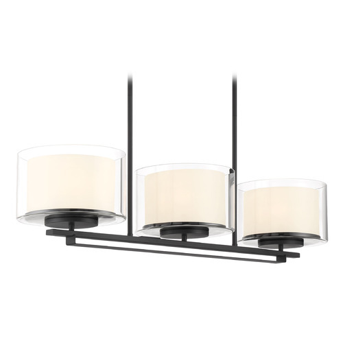 Minka Lavery Parsons Studio Sand Coal Linear Chandelier by Minka Lavery 4108-66