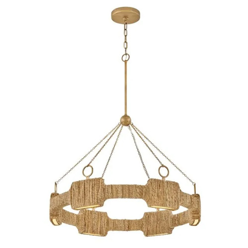 Hinkley Raffi 30-Inch LED Chandelier in Burnished Gold by Hinkley Lighting 34106BNG