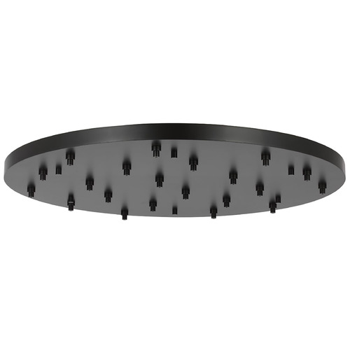 Visual Comfort Modern Collection Sean Lavin Nightshade Black Ceiling Adaptor